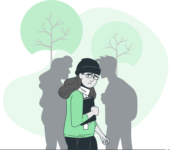 Social Anxiety Illustration